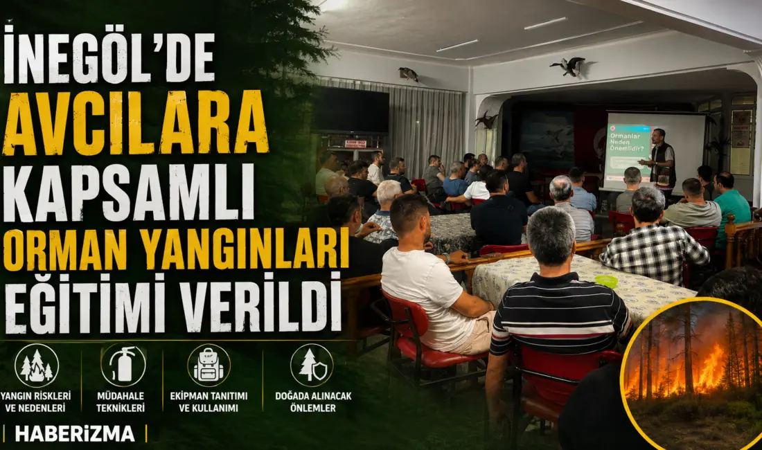 İnegöl Merkez Avcılar Derneği ve İnegöl Orman İşletme Müdürlüğü ortaklığında,