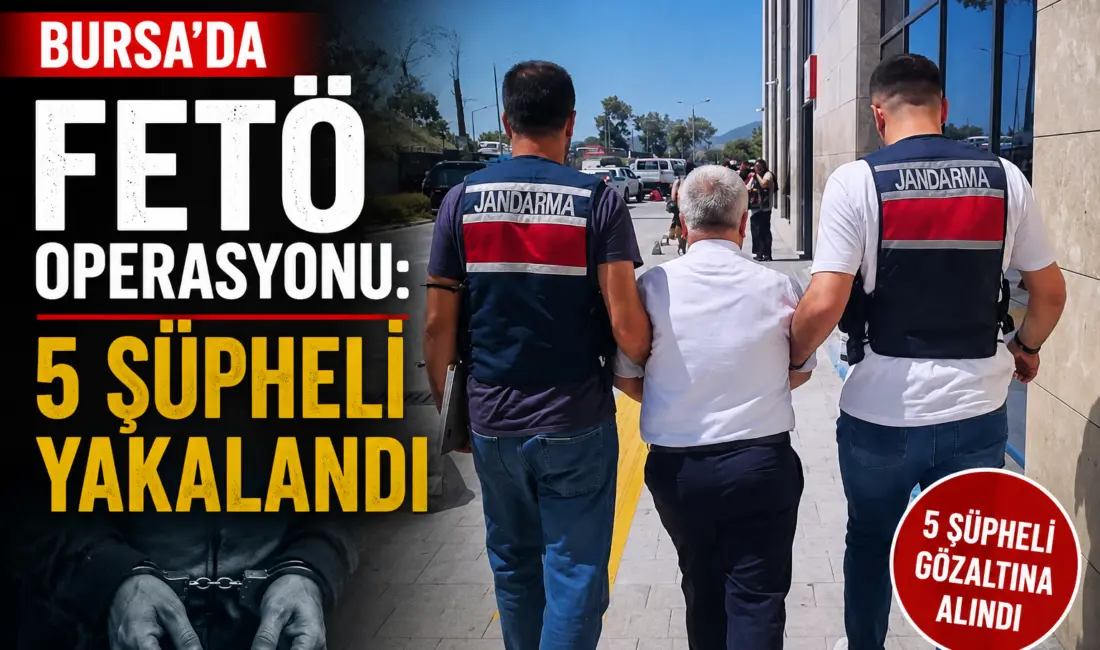 Jandarma ekiplerince FETÖ terör örgütüne yönelik 22 ilde eş zamanlı