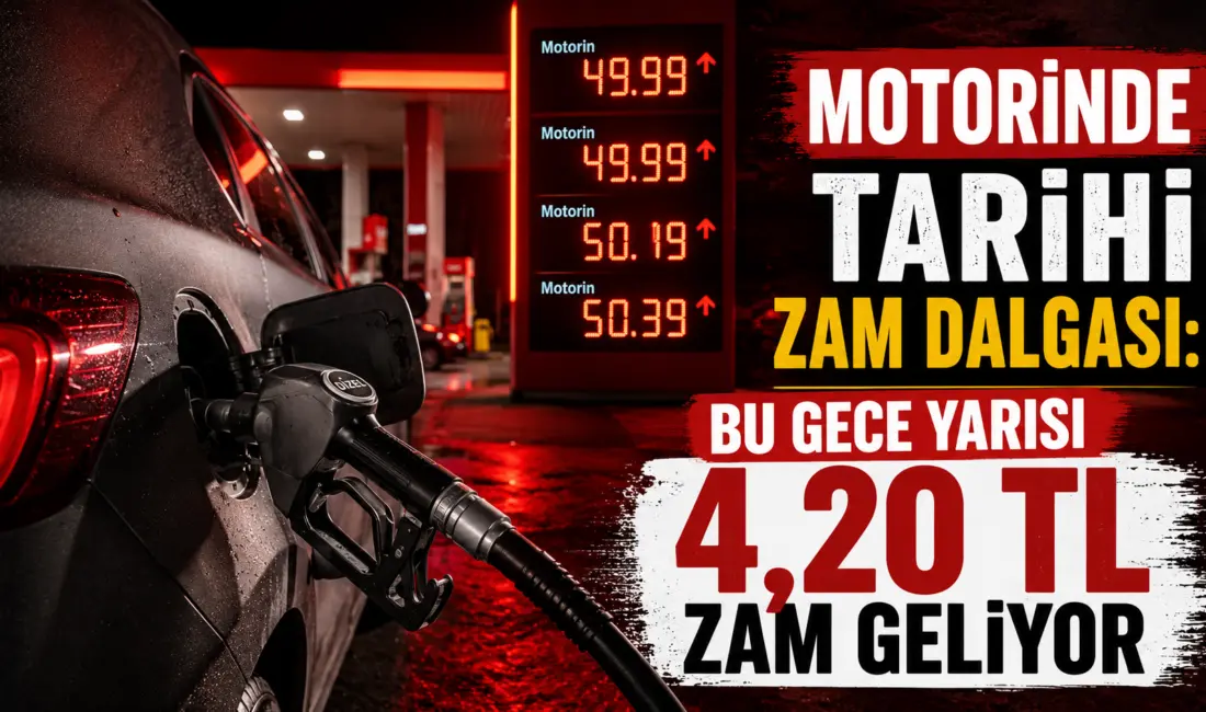 Akaryakıt piyasasında sürücüleri sarsacak dev bir zam dalgası daha kapıya
