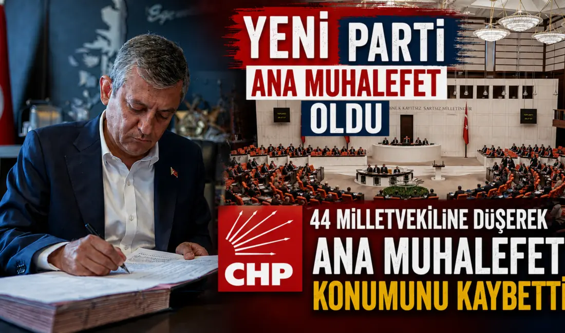 Türk siyasetinde dengeleri kökünden değiştiren ve Meclis aritmetiğini altüst eden