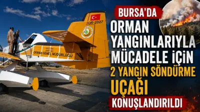 Orman Genel Müdürlüğü envanterinde bulunan 2 adet Air Tractor tipi