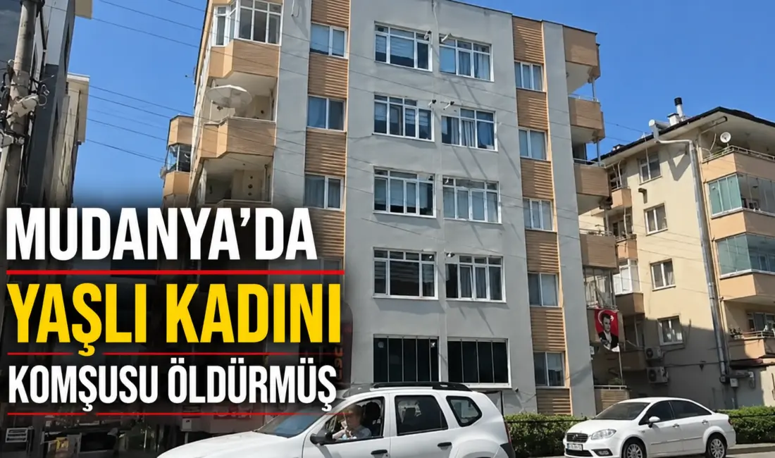 Bursa’nın Mudanya ilçesinde yaşlı kadının evinde boğazı kesilerek öldürülmesiyle ilgili