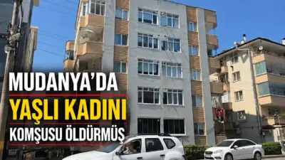 Bursa’nın Mudanya ilçesinde yaşlı kadının evinde boğazı kesilerek öldürülmesiyle ilgili