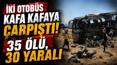 Suriye’nin Şam-Deyrizor kara yolunda güvenlik güçlerini taşıyan otobüs ile yolcu
