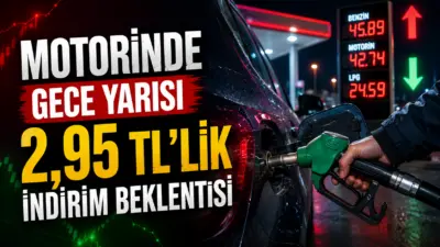 Motorinde Gece Yarısı İndirim Beklentisi: 2,95 TL’lik Düşüş Pompa Fiyatlarına