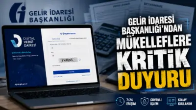 Gelir İdaresi Başkanlığı (GİB), mükellefleri ve mali müşavirleri yakından ilgilendiren