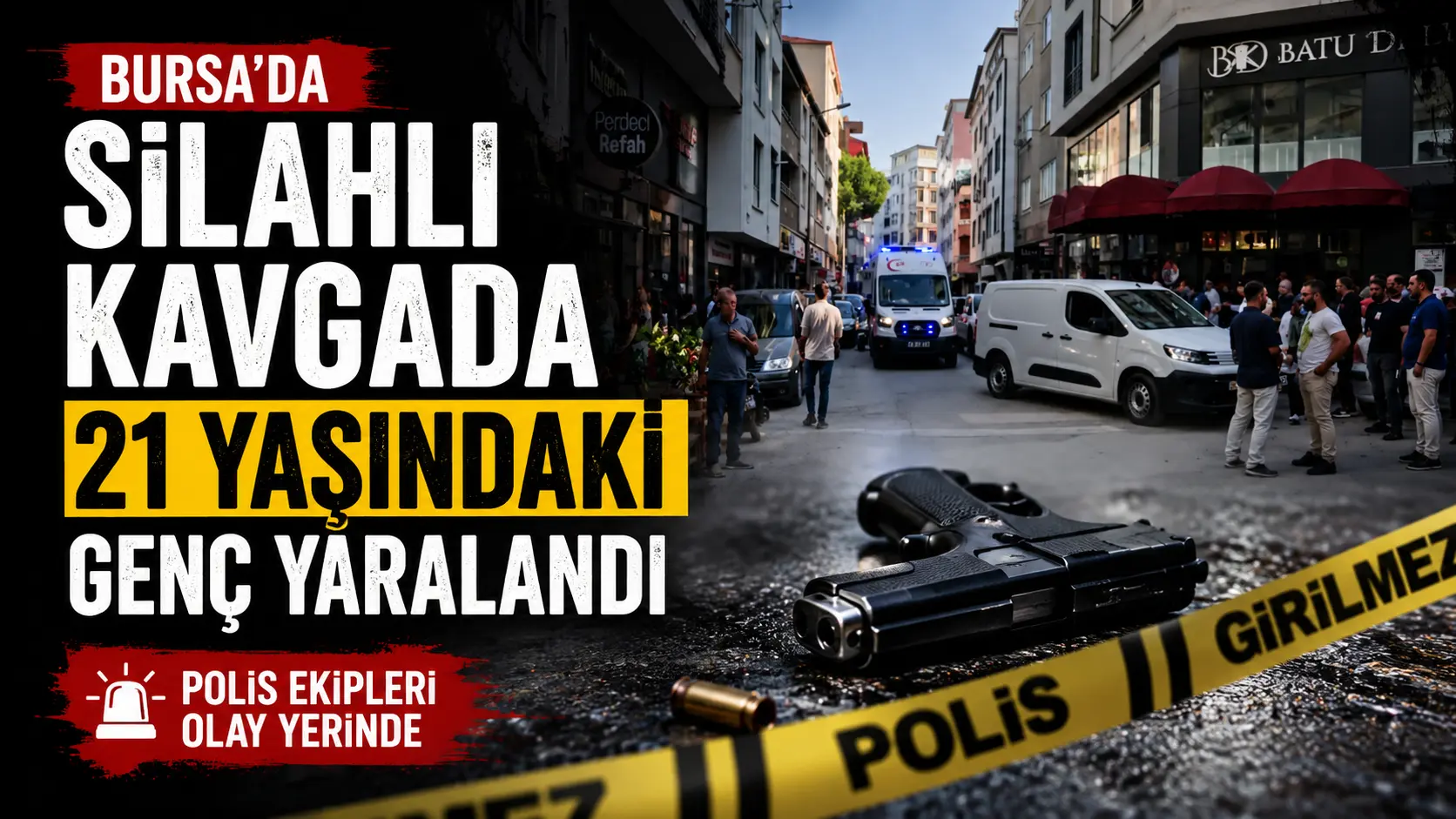 Bursa’nın Orhangazi ilçesinde aralarında daha önceden husumet bulunduğu öne sürülen
