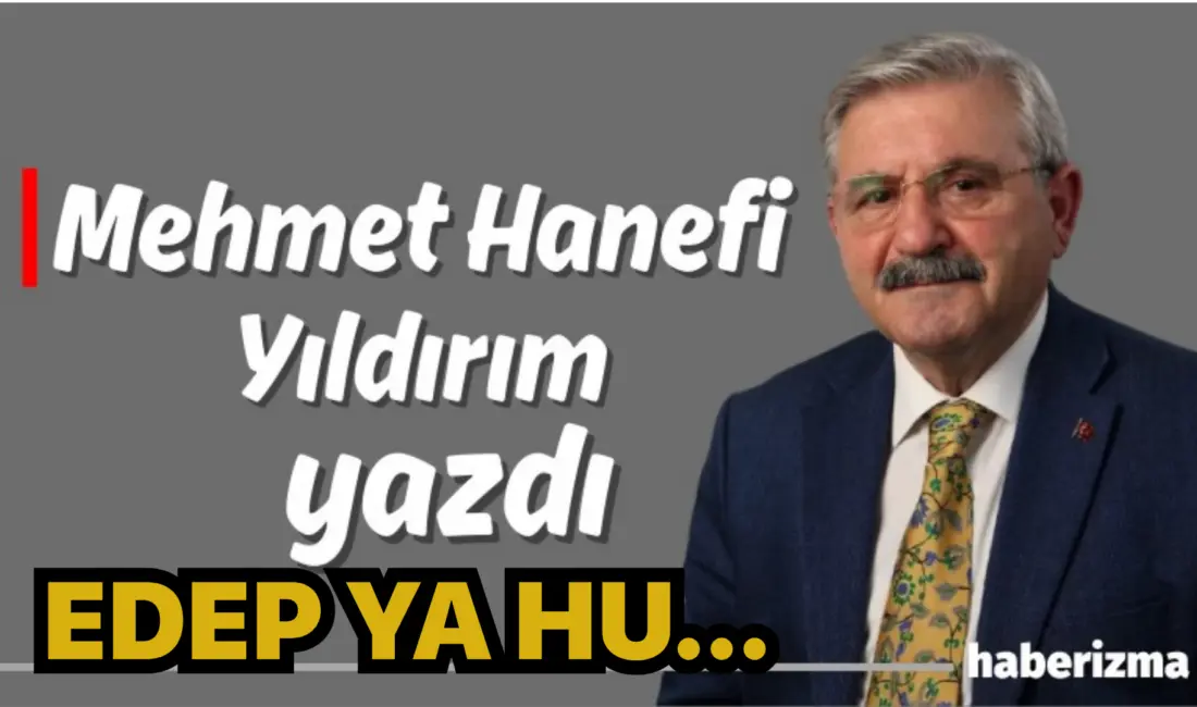 EDEP YA HU…. Olmadı Harun Şekerli. Olmadı Müslüman kardeş. Kimsenin