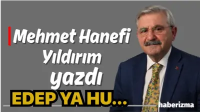 EDEP YA HU…. Olmadı Harun Şekerli. Olmadı Müslüman kardeş. Kimsenin