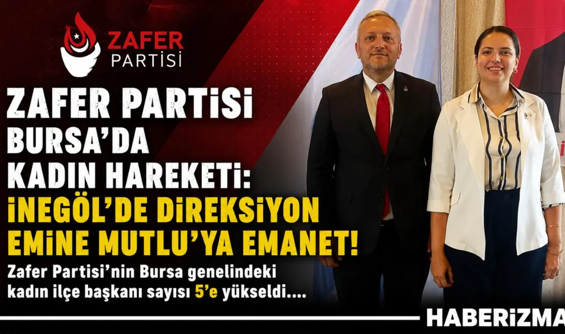 ​Zafer Partisi Bursa teşkilatı, siyasette kadın temsilini güçlendiren hamlelerine bir