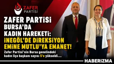 ​Zafer Partisi Bursa teşkilatı, siyasette kadın temsilini güçlendiren hamlelerine bir