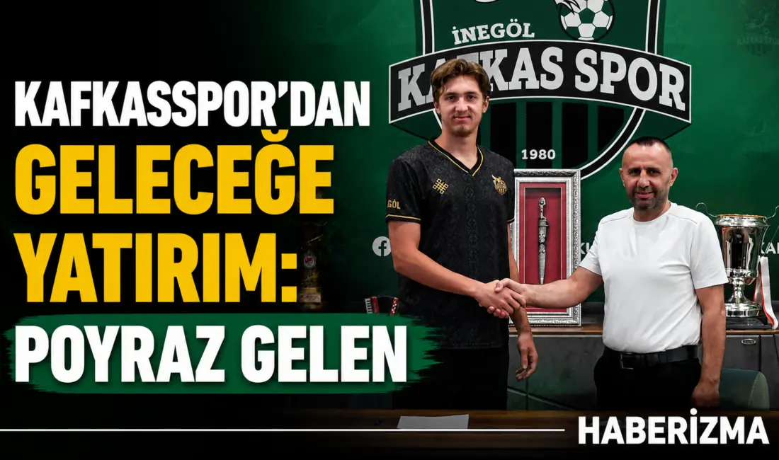 TFF 2. Lig’de yeni sezon hazırlıklarını sürdüren İnegöl Kafkasspor, genç
