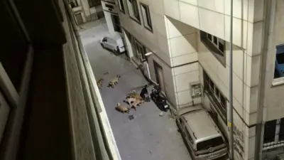 Bursa’nın İnegöl ilçesi Kemalpaşa Mahallesi Yeşil Selvi Sokak’ta gece saatlerinde