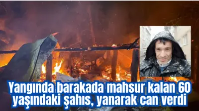 Bursa’nın İnegöl ilçesinde gece saatlerinde çıkan baraka yangını faciayla sonuçlandı.