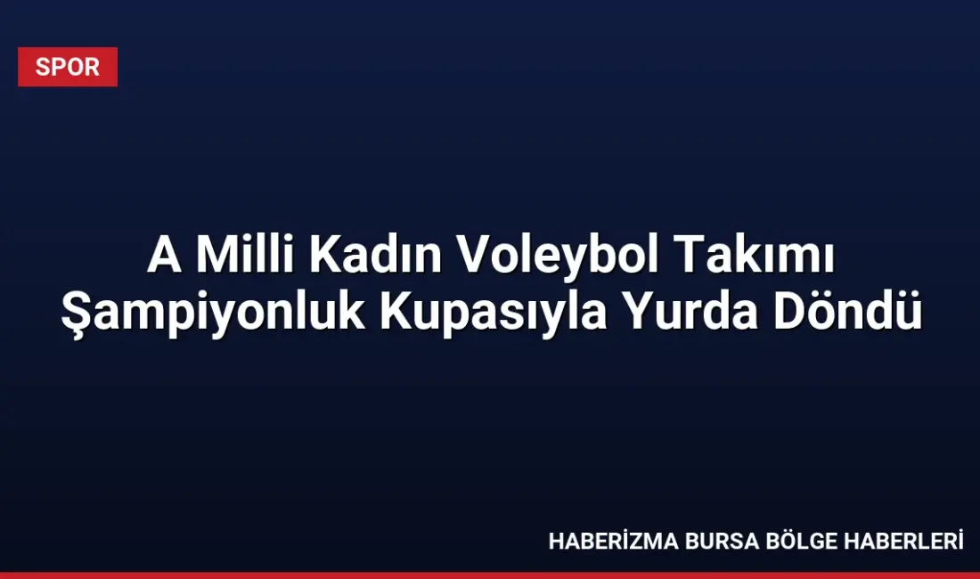 FIVB Milletler Ligi şampiyonu A Milli Kadın Voleybol Takımı, İstanbul