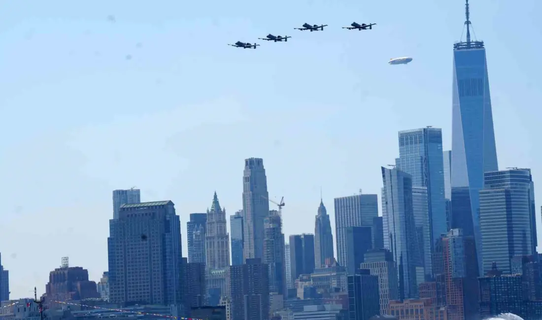 ABD’nin 250. kuruluş yıl dönümü kutlamaları kapsamında New York’ta düzenlenen