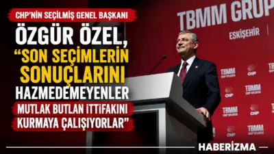 Eskişehir’de düzenlenen grup toplantısında konuşan CHP Meclis Grup Başkanı Özgür