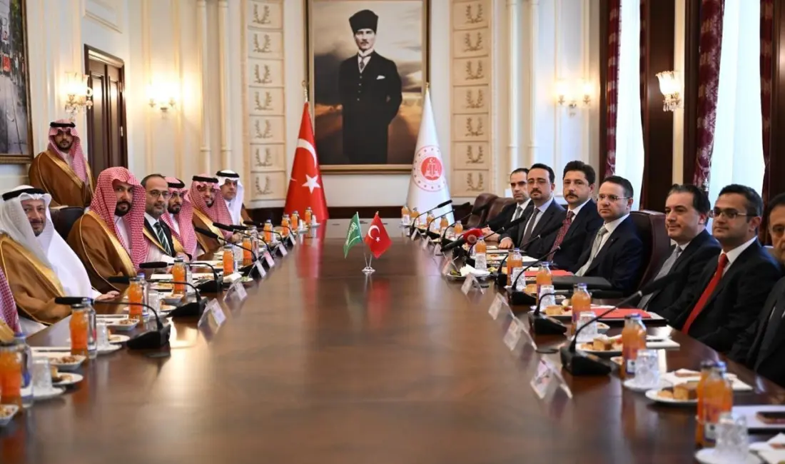 Adalet Bakanı Akın Gürlek, Suudi Arabistan Krallığı Adalet Bakanı Waleed