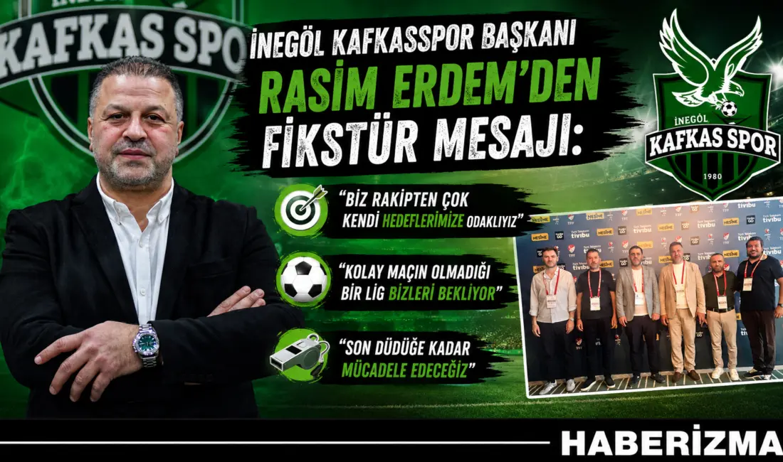 2026-2027 sezonu TFF 2. Lig Beyaz Grup fikstürünün çekilmesinin ardından,