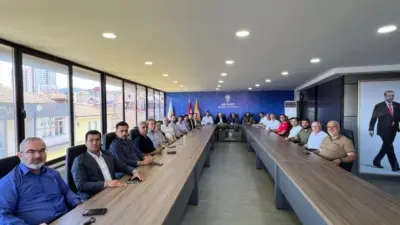AK Parti Bilecik heyeti, sivil toplum kuruluşları ile bir araya