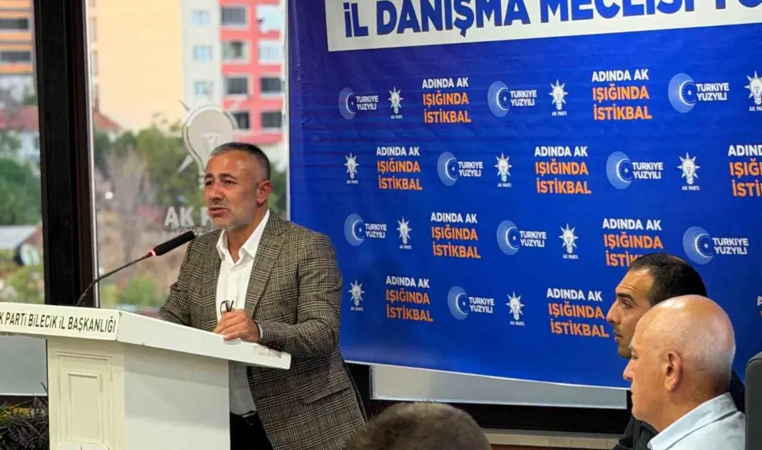 AK Parti Bilecik İl Başkanlığı tarafından düzenlenen Daraltılmış İl Danışma