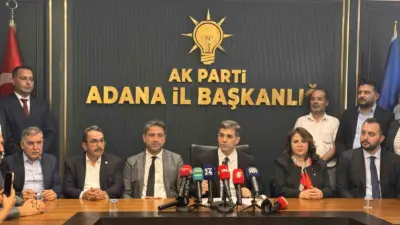 AK Parti Adana İl Başkanlığı görevine getirilen Av. Mustafa Özkan,