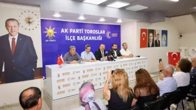 AK Parti Toroslar İlçe Başkanı Ferdi Çokkeser, Toroslar Belediyesi Temmuz