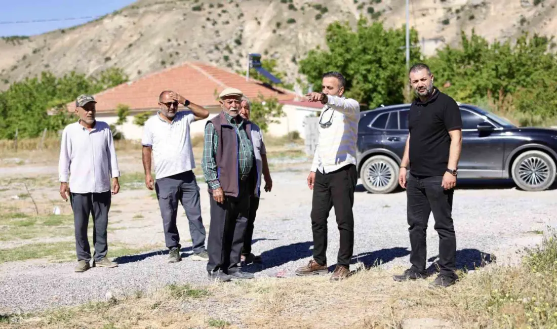 Akçadağ Belediye Başkanı Hasan Ulutaş, Çatalbahçe ve Aksüt mahallelerini ziyaret