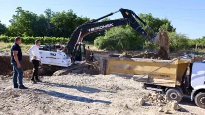 Malatya’nın Akçadağ ilçesinde yapımı planlanan 50 yataklı Öğretmenevi projesinde temel