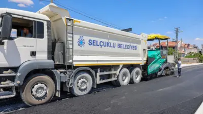 Konya’nın merkez Selçuklu İlçe Belediyesi Fen İşleri Müdürlüğü ekipleri Sille