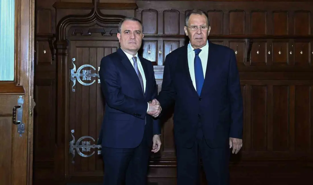 Azerbaycan Dışişleri Bakanı Ceyhun Bayramov, Rusya Dışişleri Bakanı Sergey Lavrov