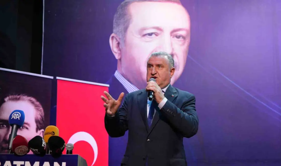 Gençlik ve Spor Bakanı Osman Aşkın Bak, AK Parti Batman