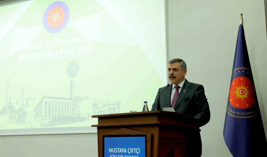 İçişleri Bakanı Mustafa Çiftçi, “2026 yılını organize suç örgütleri ve