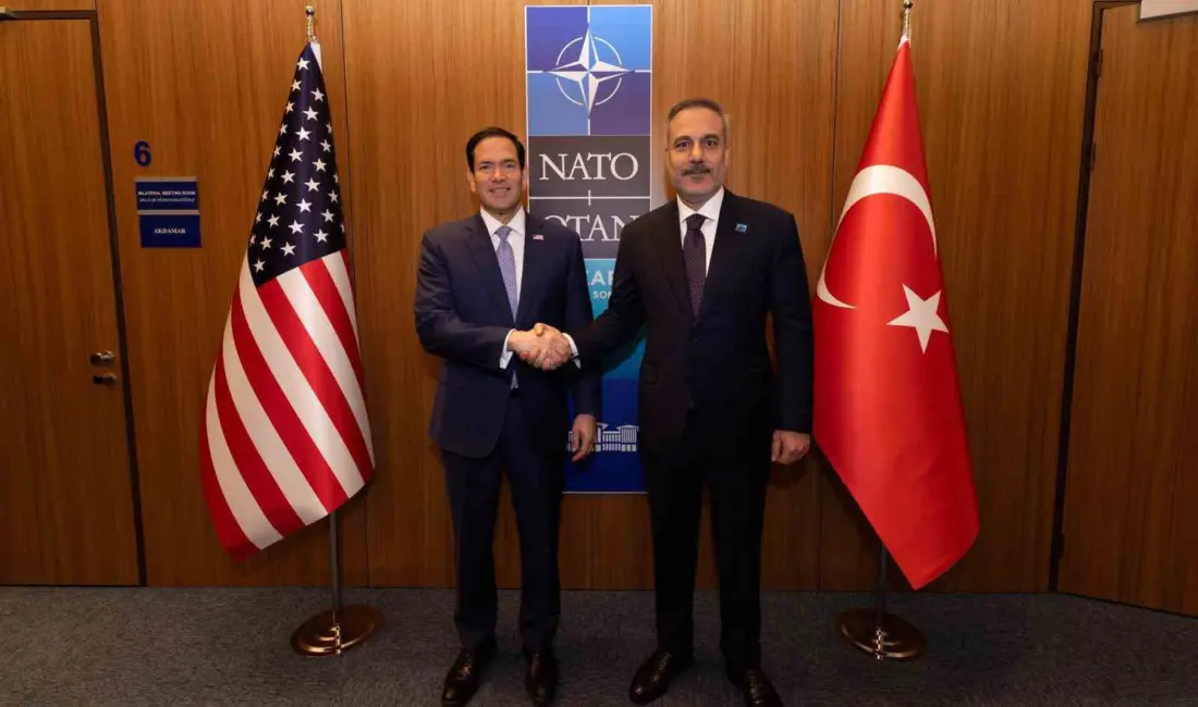 Dışişleri Bakanı Hakan Fidan, ABD Dışişleri Bakanı Marco Rubio ile
