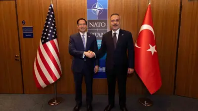 Dışişleri Bakanı Hakan Fidan, ABD Dışişleri Bakanı Marco Rubio ile