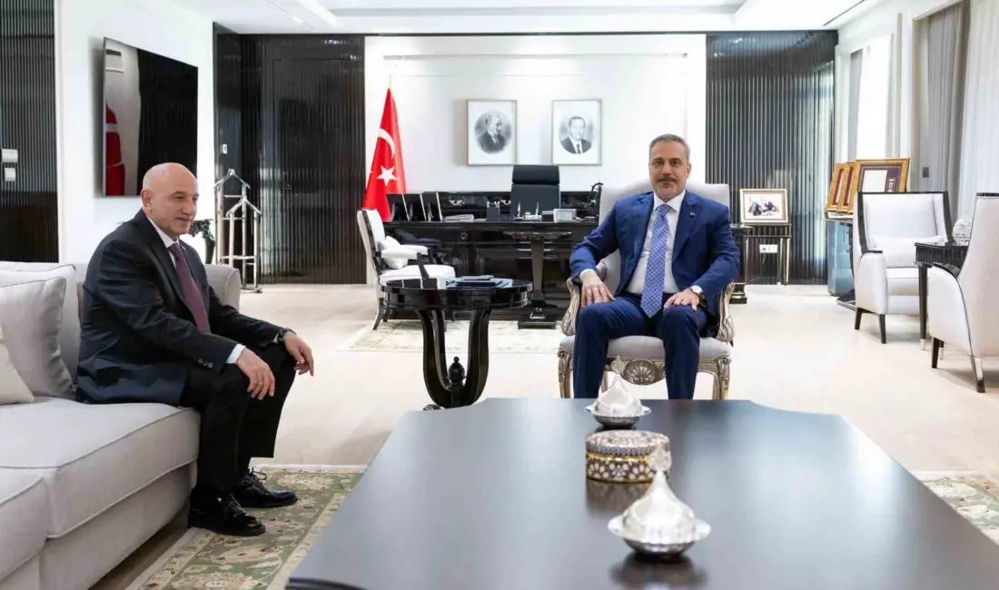 Dışişleri Bakanı Hakan Fidan, Ankara İl Emniyet Müdürü Maksut Yüksek