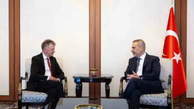Dışişleri Bakanı Hakan Fidan, Birleşik Krallık Ulusal Güvenlik Danışmanı Jonathan