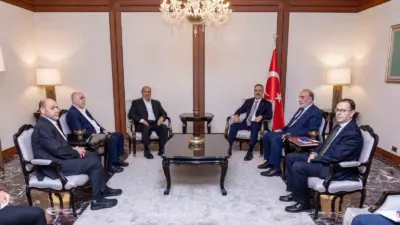 Dışişleri Bakanı Hakan Fidan, Ankara’da Hamas Siyasi Büro Şefi Halil