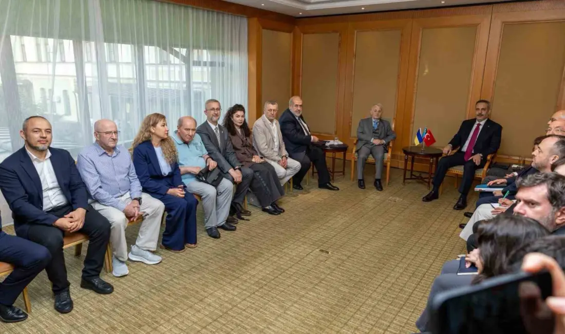 Dışişleri Bakanı Hakan Fidan, Ukrayna’nın başkenti Kiev’de Kırım Tatarlarının milli