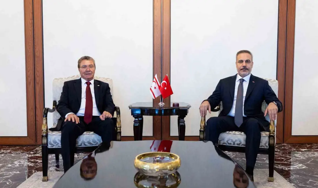 Dışişleri Bakanı Hakan Fidan, Kuzey Kıbrıs Türk Cumhuriyeti (KKTC) Başbakanı