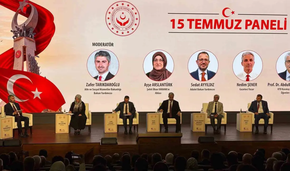Aile ve Sosyal Hizmetler Bakanı Mahinur Özdemir Göktaş, “15 Temmuz;
