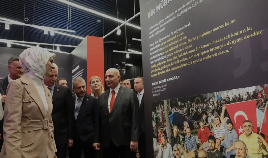 Bakan Mahinur Özdemir Göktaş, 15 Temmuz darbe girişiminin yıl dönümünde