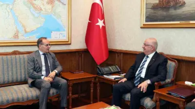Milli Savunma Bakanı Yaşar Güler, İtalya’nın Ankara Büyükelçisi Giuseppe Manzo’yu