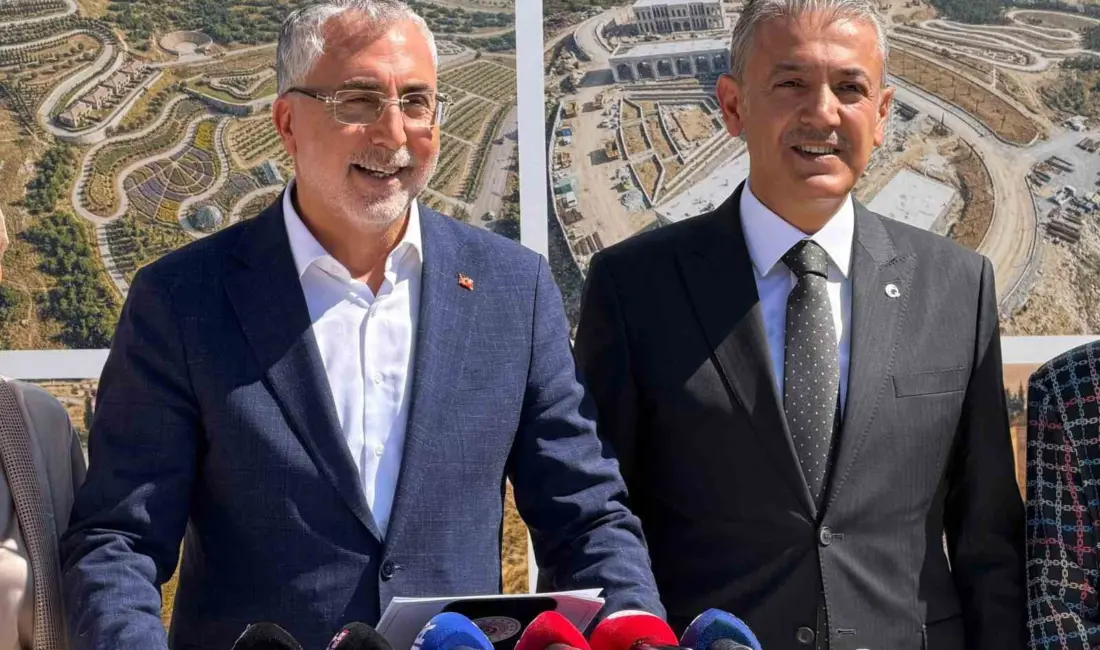 Çalışma ve Sosyal Güvenlik Bakanı Vedat Işıkhan, Mardin’e 560 milyon