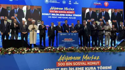 Çevre, Şehircilik ve İklim Değişikliği Bakanı Murat Kurum, Adıyaman’da düzenlenen
