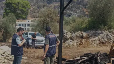 Bakan Murat Kurum, Antalya, Muğla ve Balıkesir'deki orman yangınlarında 65