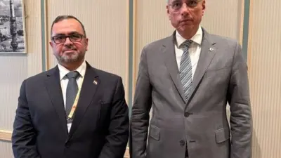 Sağlık Bakanı Kemal Memişoğlu, Irak Sağlık Bakanı Abdulhüseyin Aziz Ahmed