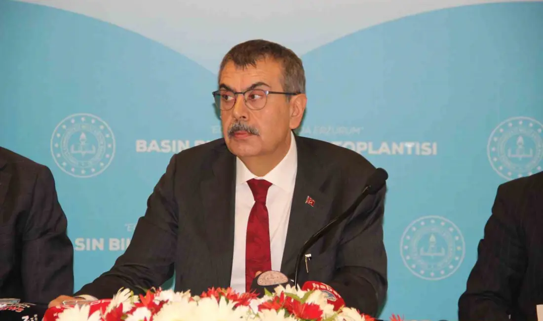 Milli Eğitim Bakanı Prof. Dr. Yusuf Tekin, bir dizi programa