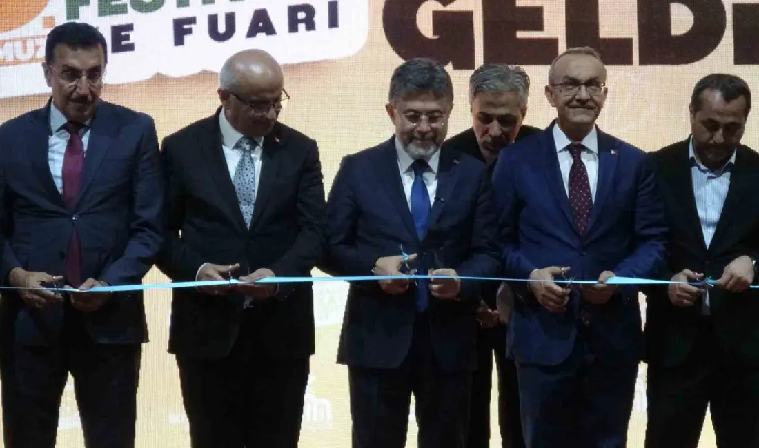 28. Malatya Kayısı Festivali ve Fuarı’nın açılışında konuşan Tarım ve