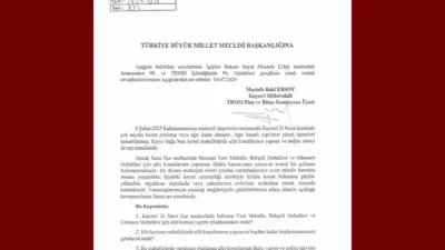 Milliyetçi Hareket Partisi (MHP) Kayseri Milletvekili Baki Ersoy, 6 Şubat